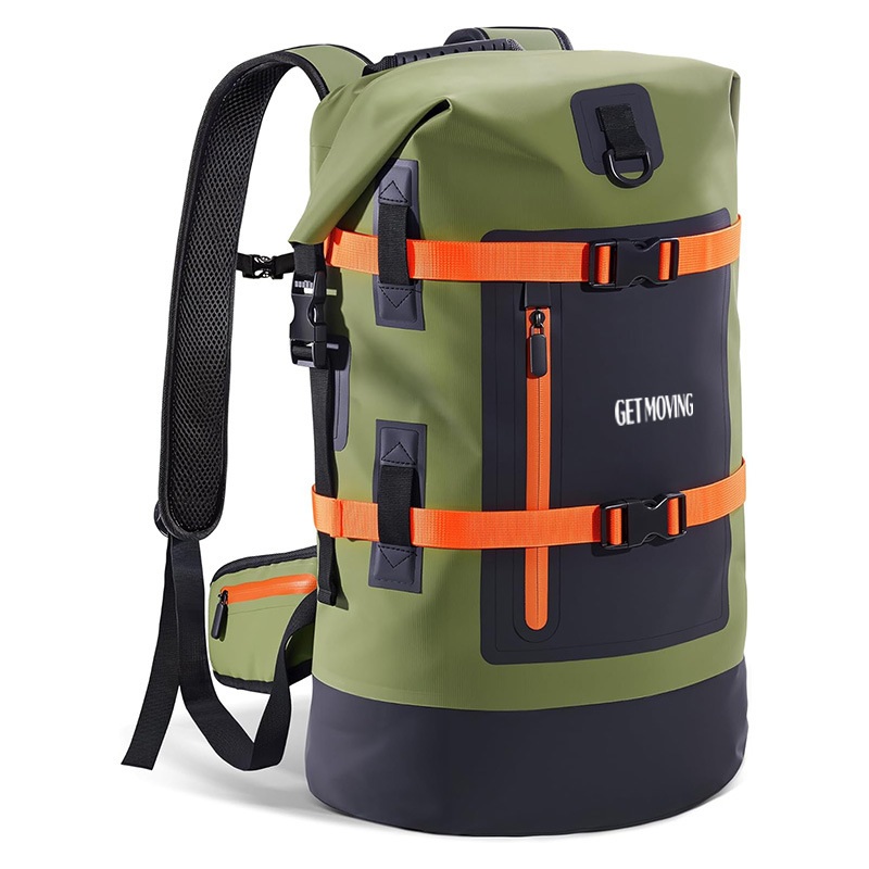 40L Roll-Top Waterproof Motorcycle Backpack — product and colour reference