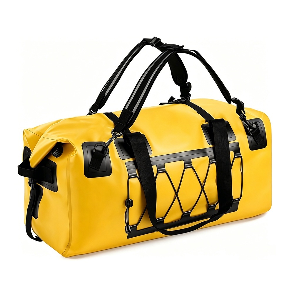 90L Bungee-Front Waterproof Motorcycle Tail Bag