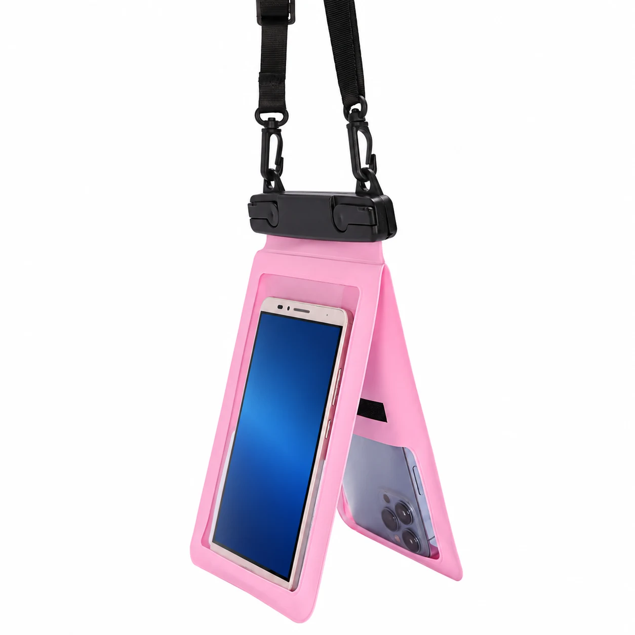 Double-Compartment Phone Pouch