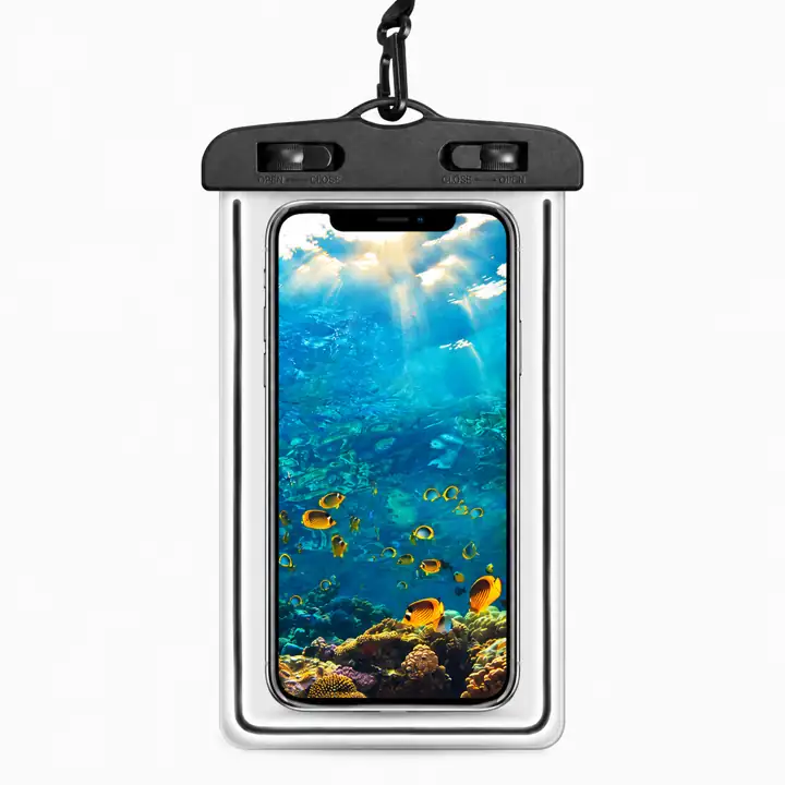 Luminous-Trim Waterproof Phone Pouch — product reference