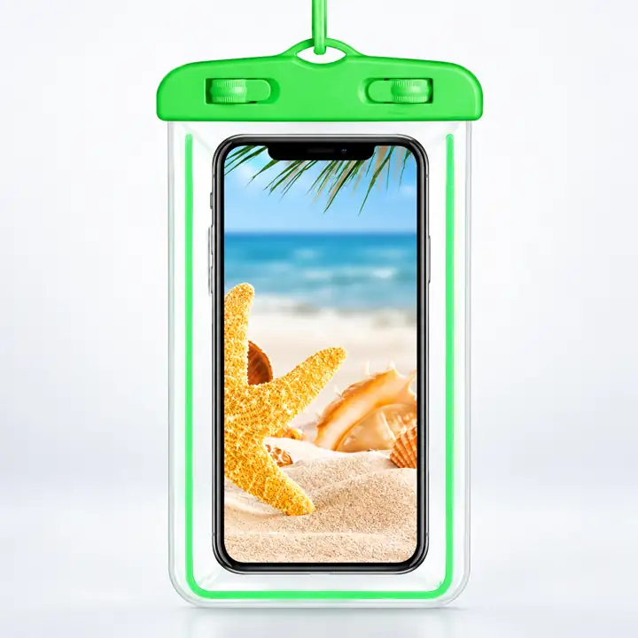 Luminous-Trim Waterproof Phone Pouch — supplier reference view 5