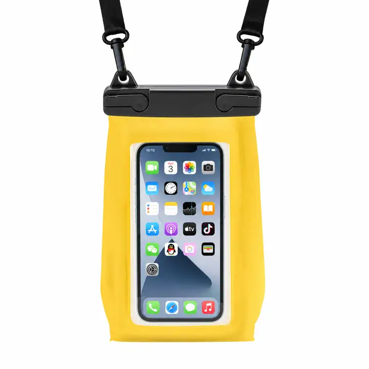 Semi-Transparent PVC Waterproof Phone Pouch