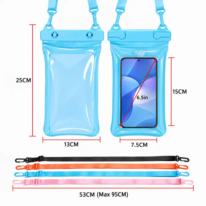 Rounded Air-Edge Waterproof Phone Pouch — supplier reference view 1