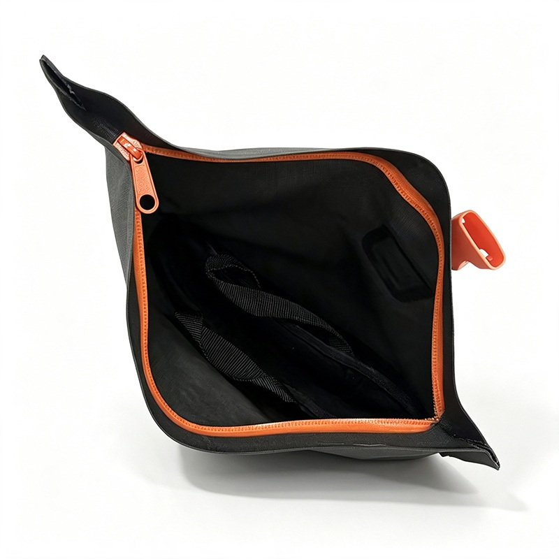 Black & Orange Waterproof Soft Gun Travel Case — product view