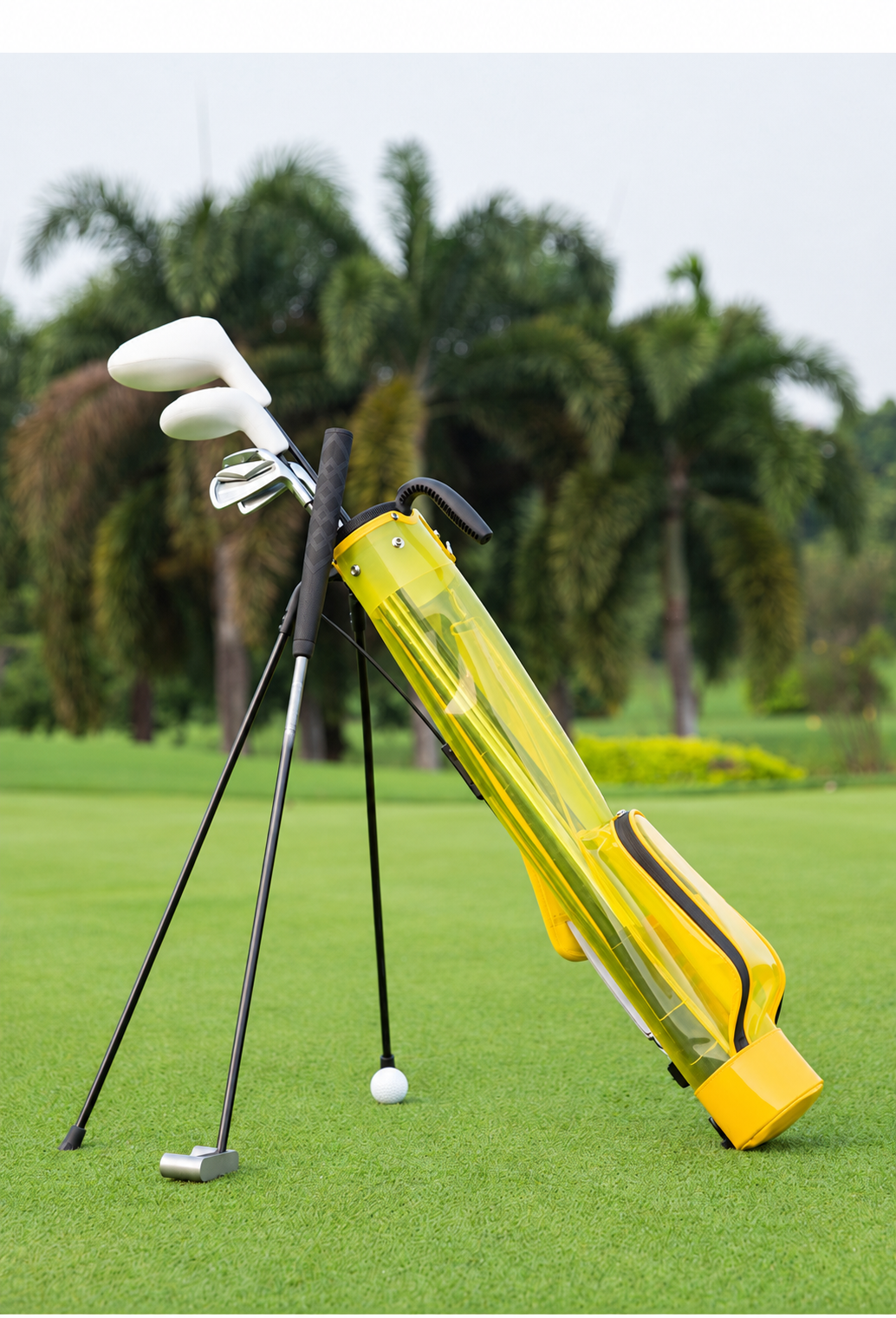 Lightweight TPU Waterproof Golf Pencil Stand Bag — product view