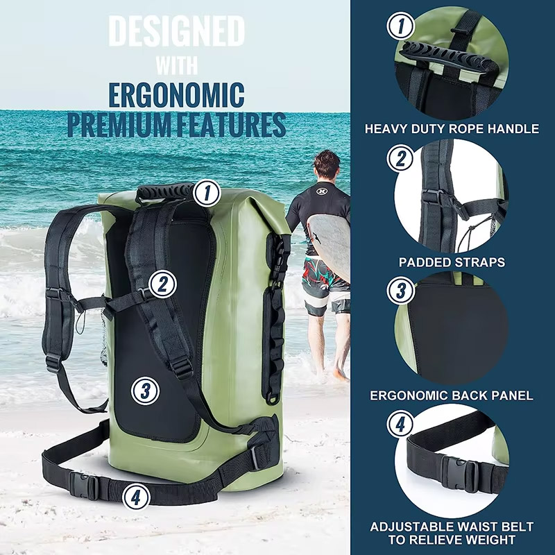 Mesh-Front Dry Backpack reference thumbnail