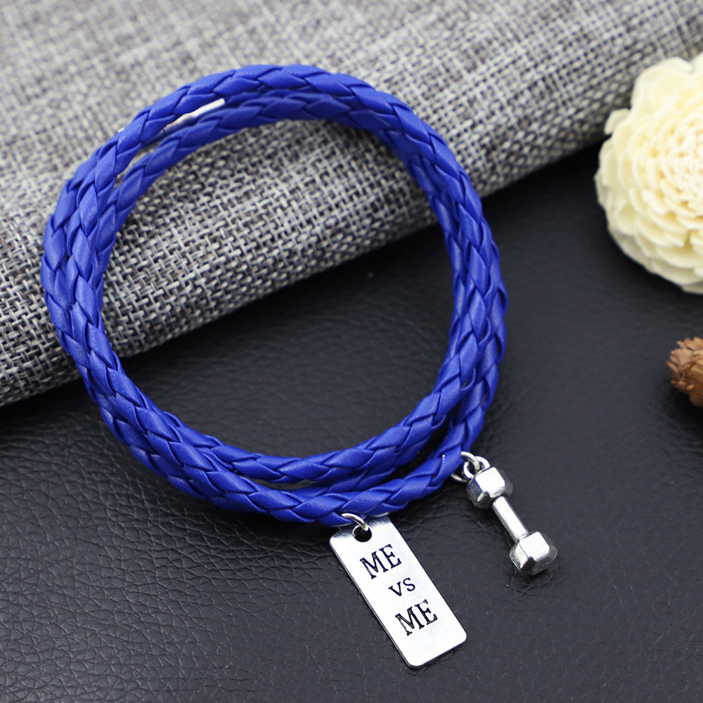 3 lap bracelet woven bracelet